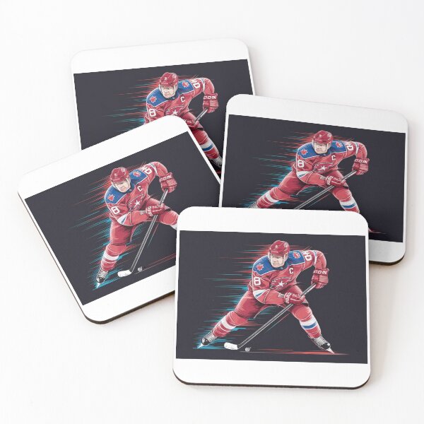 Item preview, Dynamic Kirill Kaprizov Hockey Art - Speed and Talent designed and sold by Colorful-Garden.