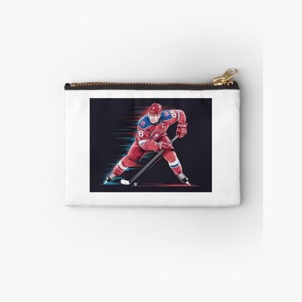 Item preview, Dynamic Kirill Kaprizov Hockey Art - Speed and Talent designed and sold by Colorful-Garden.