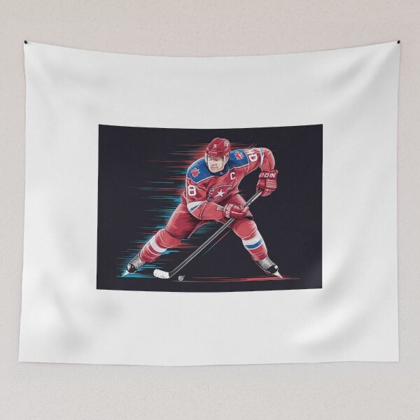 Item preview, Dynamic Kirill Kaprizov Hockey Art - Speed and Talent designed and sold by Colorful-Garden.