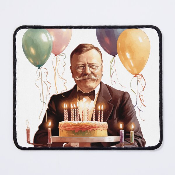 Item preview, Theodore Teddy Roosevelt Birthday designed and sold by spiritedmuse.