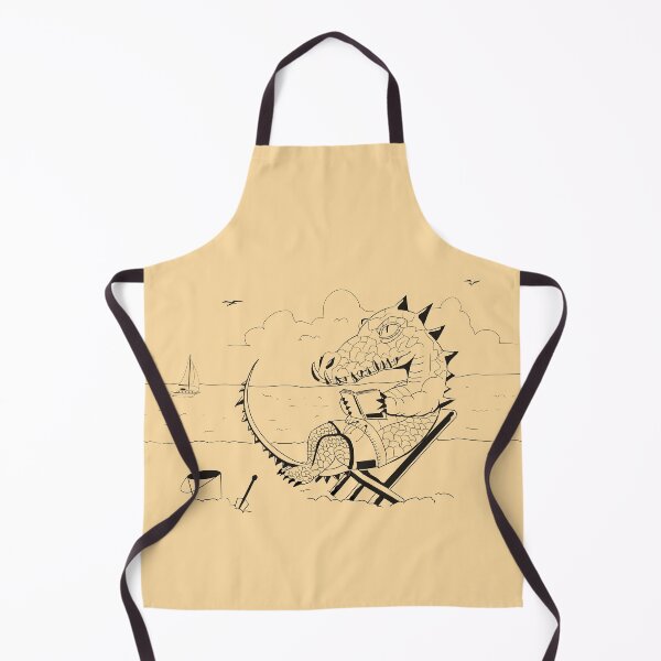 Item preview, Crocodile on the beach designed and sold by lukin0z.
