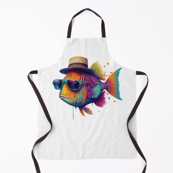 Item preview, Colorful Funky Fish designed and sold by FitEnvy.