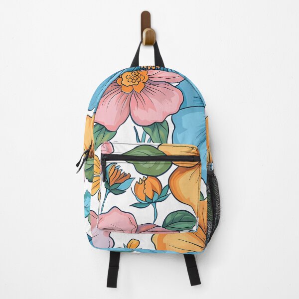 Item preview, Floral Pattern for Apparel and Household Items, Colorful Flower Print for Clothing, Bright Floral Design for Home Decor, Floral Art designed and sold by MTJ-Mushrooms.