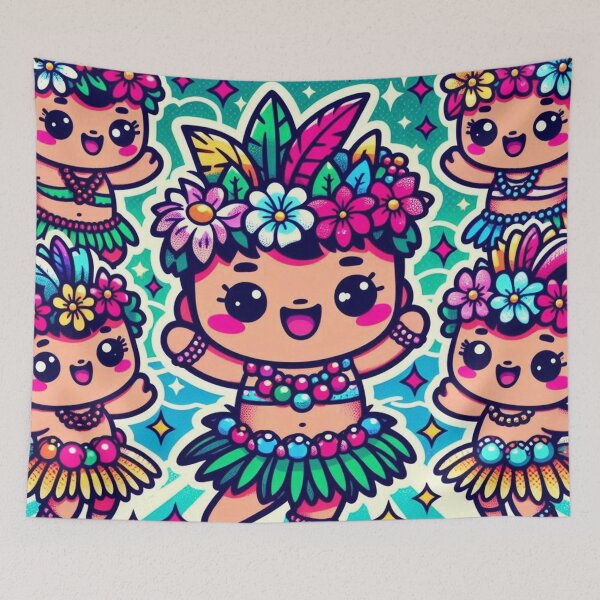 Item preview, Enchanting Hula Kids - 013 designed and sold by sagaofsilence.