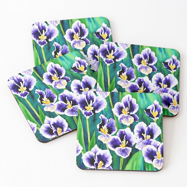Item preview, Iris Acuarelas designed and sold by Ms. Counterclockwise.