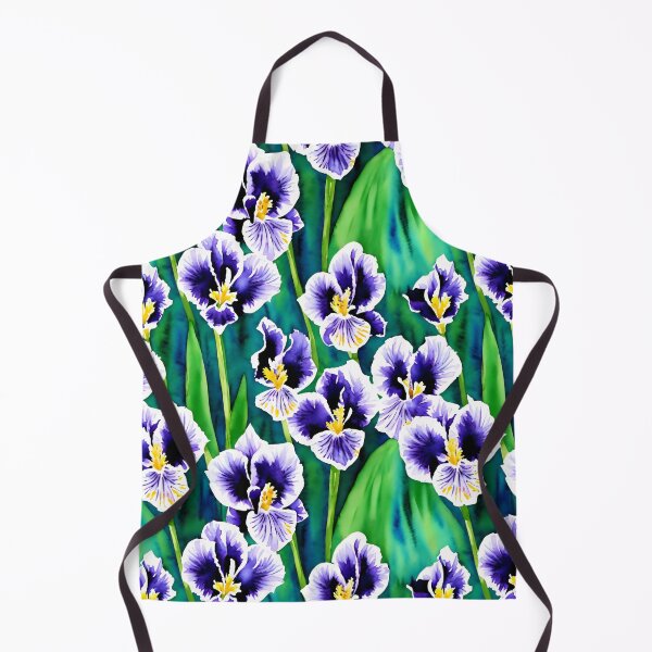 Item preview, Watercolor Irises designed and sold by Ms. Counterclockwise.