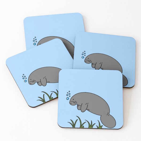 Item preview, Manatee in the Grass designed and sold by bareilly099.