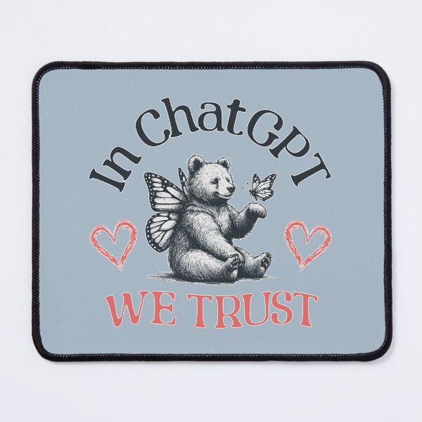 Item preview, In Chat GPT We Trust designed and sold by CozyLightsStore.
