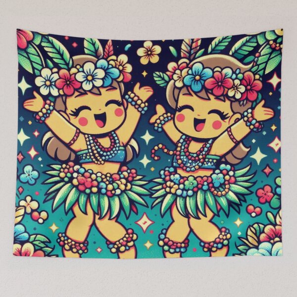 Item preview, Enchanting Hula Kids - 014 designed and sold by sagaofsilence.