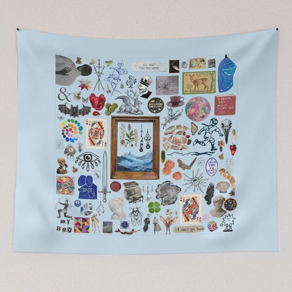 Item preview, & collage designed and sold by Full Whimsy.