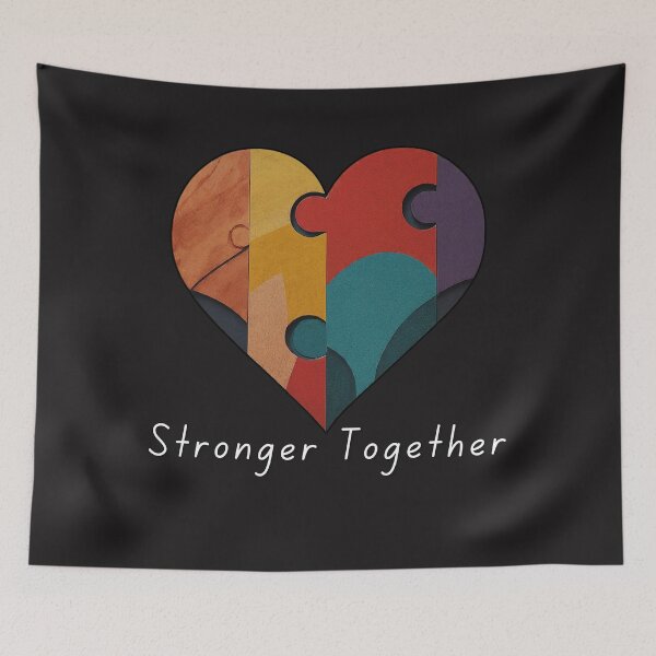 Item preview, Stronger Together designed and sold by FitEnvy.