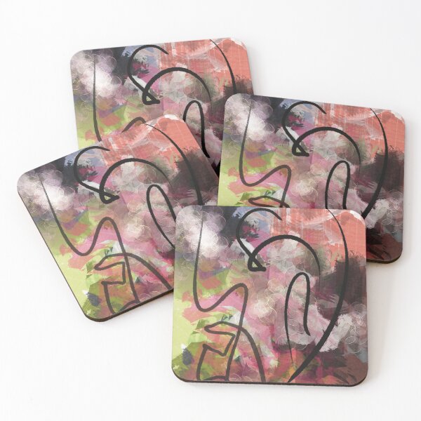 Item preview, Enchanted Whispers: Colorful Abstract Acrylic Canvas by Pablo Barilari - Canvas Gallery Wraps designed and sold by Pablo Barilari Art.