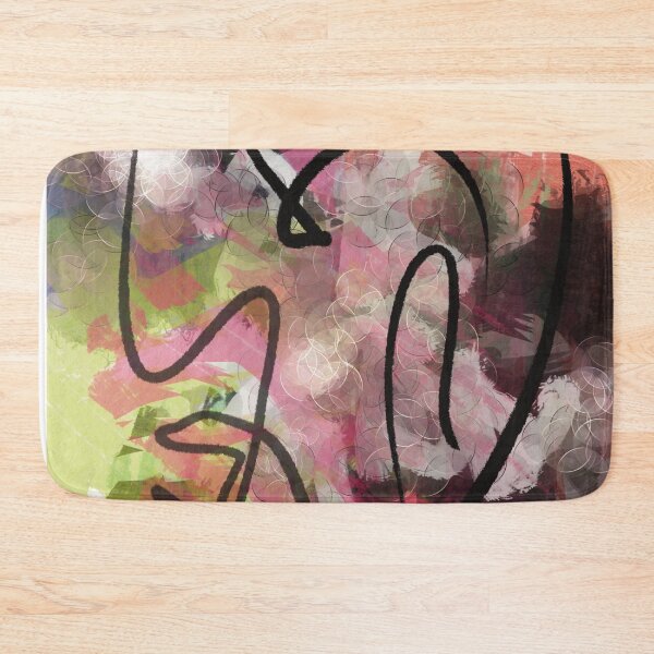 Item preview, Enchanted Whispers: Colorful Abstract Acrylic Canvas by Pablo Barilari - Canvas Gallery Wraps designed and sold by Pablo Barilari Art.