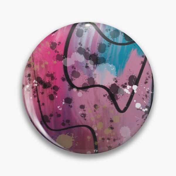 Item preview, Ethereal Dance: Vibrant Abstract Acrylic Canvas by Pablo Barilari - Canvas Gallery Wraps designed and sold by Pablo Barilari Art.