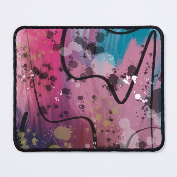 Item preview, Ethereal Dance: Vibrant Abstract Acrylic Canvas by Pablo Barilari - Canvas Gallery Wraps designed and sold by Pablo Barilari Art.