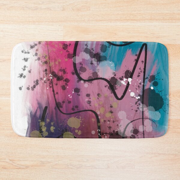 Item preview, Ethereal Dance: Vibrant Abstract Acrylic Canvas by Pablo Barilari - Canvas Gallery Wraps designed and sold by Pablo Barilari Art.