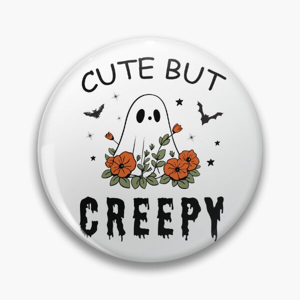 Item preview, Cute but creepy, ghost with flowers designed and sold by printerrificart.