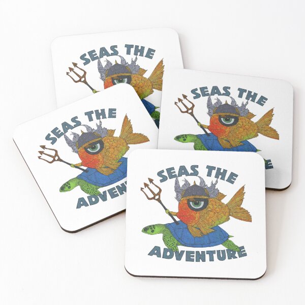 Item preview, SEAS THE ADVENTURE designed and sold by FitEnvy.