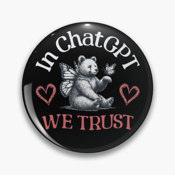Item preview, In Chat GPT We Trust designed and sold by CozyLightsStore.