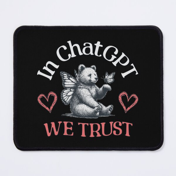 Item preview, In Chat GPT We Trust designed and sold by CozyLightsStore.
