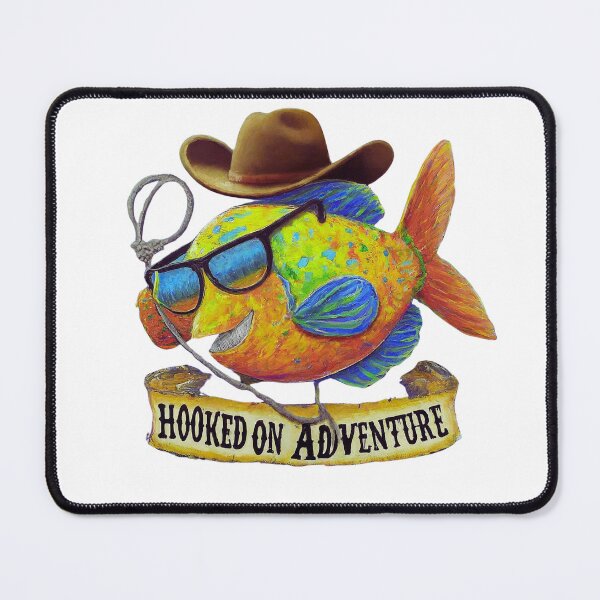Item preview, Hooked on Adventure designed and sold by FitEnvy.