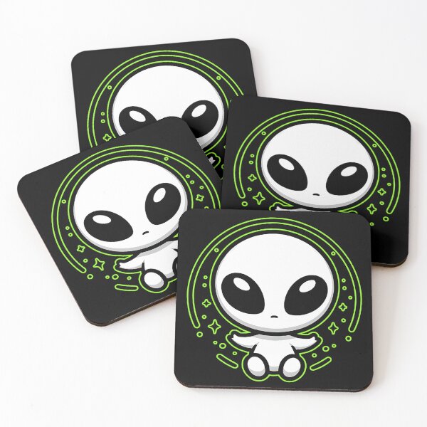 Item preview, Otherworldly Cuteness Minimalistic Alien designed and sold by Dynke.