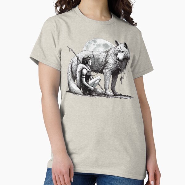 Item preview, Spirit Wolf and San designed and sold by AnimeArtStudio.