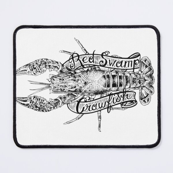 Item preview, Red Swamp Crawfish (Procambarus clarkii) designed and sold by UnderfootStudio.