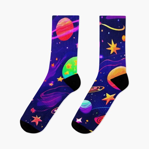 Item preview, Colorful Space Pattern designed and sold by Health And Fitness Posts e-Store.