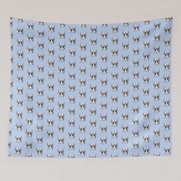 Item preview, Grey and White Cat designed and sold by Evie Joon.