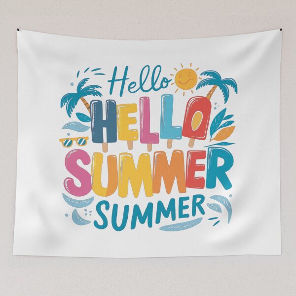 Item preview, Text. Hello summer designed and sold by MagelliShop.