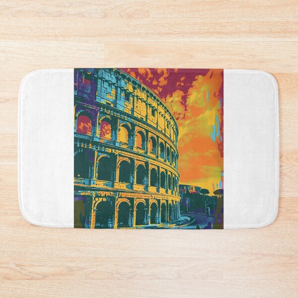 Item preview, Retro poster "The Colosseum" designed and sold by MidArtForge.