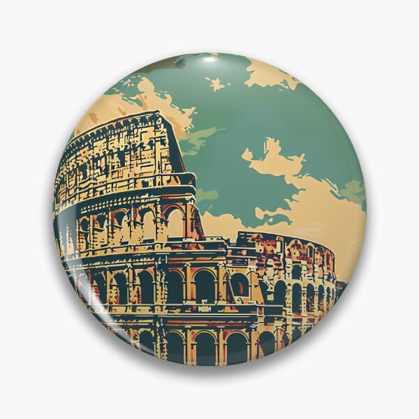 Item preview, Retro poster "The Colosseum" designed and sold by MidArtForge.