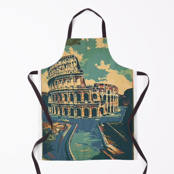 Item preview, Retro poster "The Colosseum" designed and sold by MidArtForge.