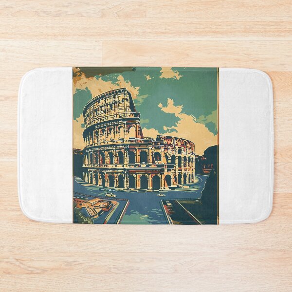 Item preview, Retro poster "The Colosseum" designed and sold by MidArtForge.