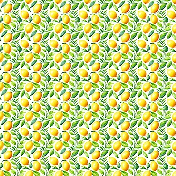 Artwork thumbnail, Lemon pattern by tagmecool
