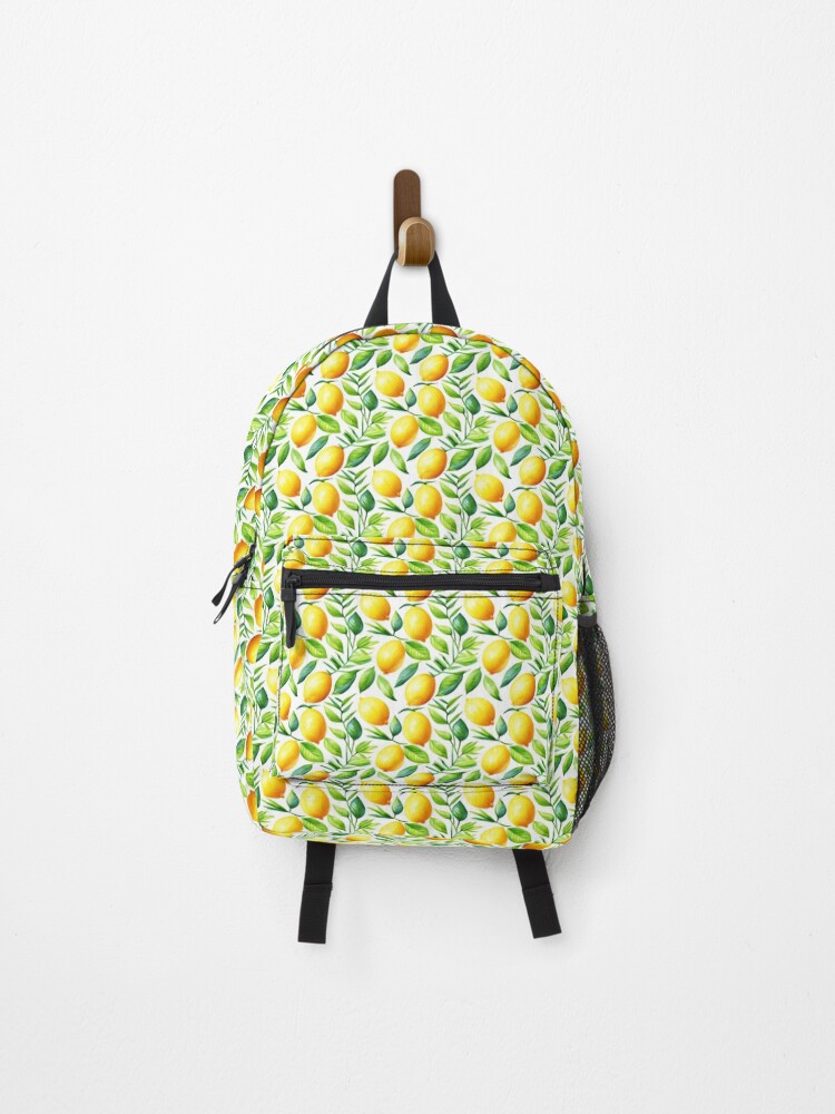 Thumbnail 1 of 3, Backpack, Lemon pattern designed and sold by tagmecool.