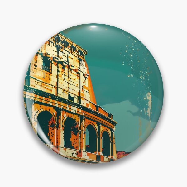 Item preview, Retro poster "The Colosseum" designed and sold by MidArtForge.
