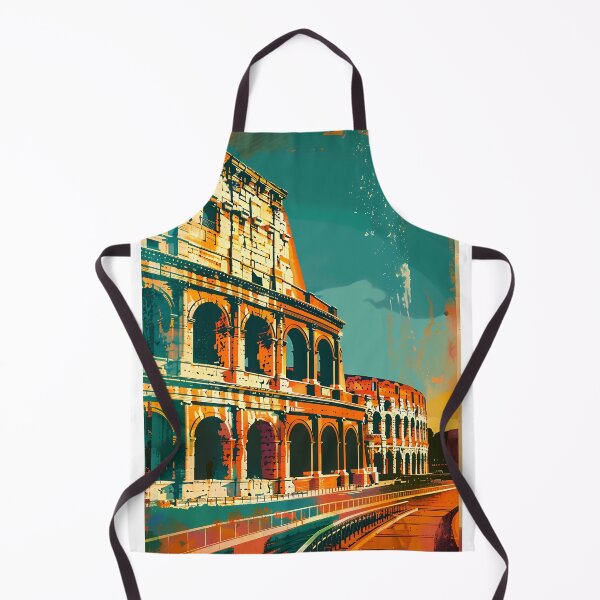Item preview, Retro poster "The Colosseum" designed and sold by MidArtForge.