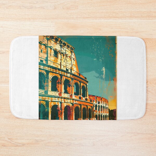 Item preview, Retro poster "The Colosseum" designed and sold by MidArtForge.