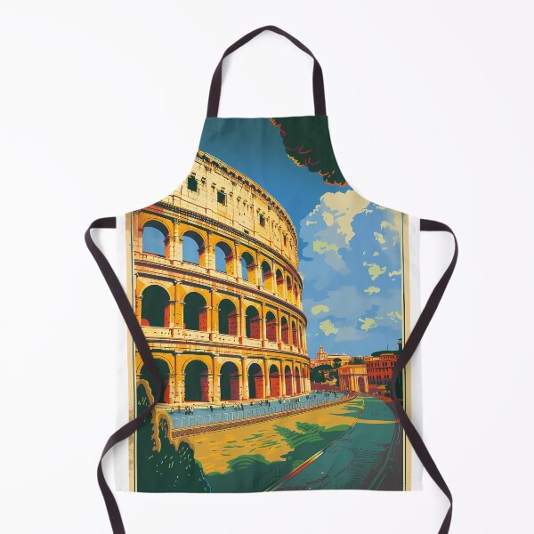 Item preview, Retro poster "The Colosseum" designed and sold by MidArtForge.