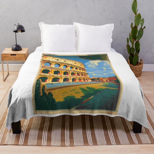 Item preview, Retro poster "The Colosseum" designed and sold by MidArtForge.