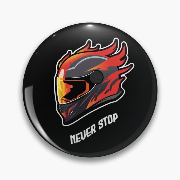 Item preview, Unstoppable Speed, Biker on Fire designed and sold by Designial.