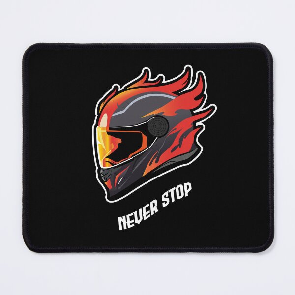 Item preview, Unstoppable Speed, Biker on Fire designed and sold by Designial.