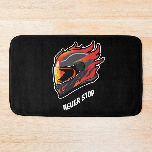 Item preview, Unstoppable Speed, Biker on Fire designed and sold by Designial.