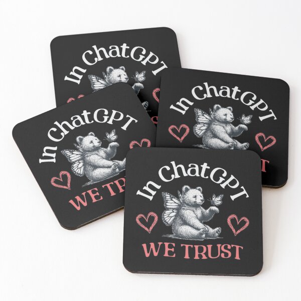 Item preview, In Chat GPT We Trust designed and sold by CozyLightsStore.