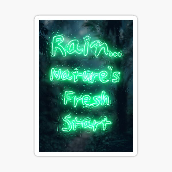 Item preview, Rain... Natures Fresh Start designed and sold by SuRReal3D.