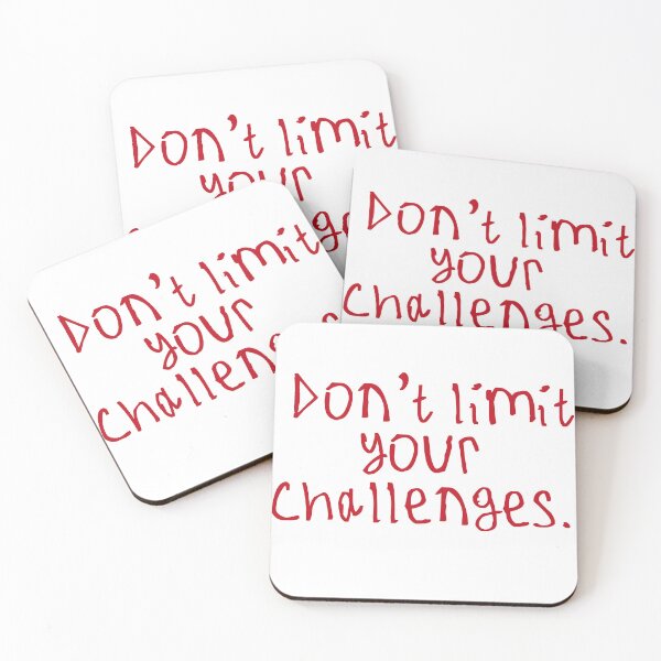 Item preview, Don't limit your challenges designed and sold by kinpirks.