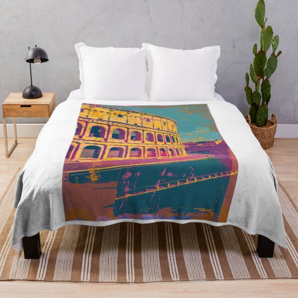 Item preview, Retro poster "The Colosseum" designed and sold by MidArtForge.