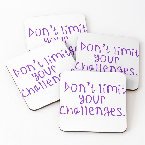 Item preview, Don't limit your challenges designed and sold by kinpirks.